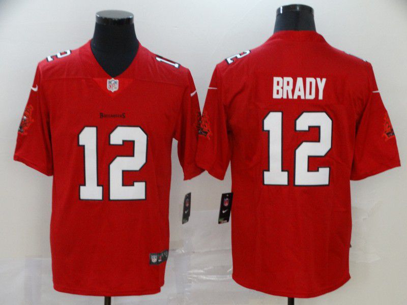 Men Tampa Bay Buccaneers #12 Tom Brady red Nike Limited Vapor Untouchable NFL Jerseys1->new york yankees->MLB Jersey
